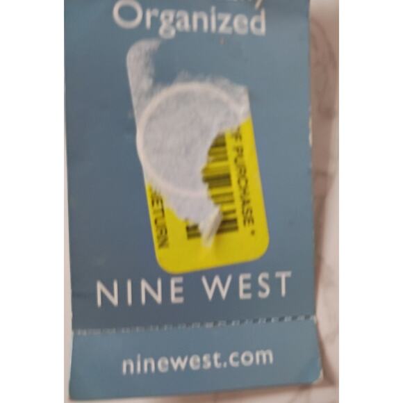 NINE WEST Pink Frost Crocodile Embossed Wallet - NEW - Picture 7 of 7